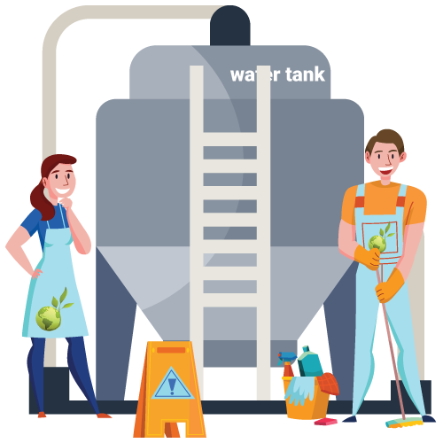  Water Tank Cleaning & Disinfection