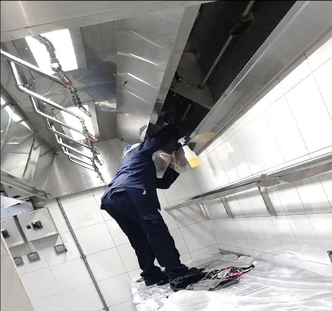 kitchen duct cleaning in dubai picture